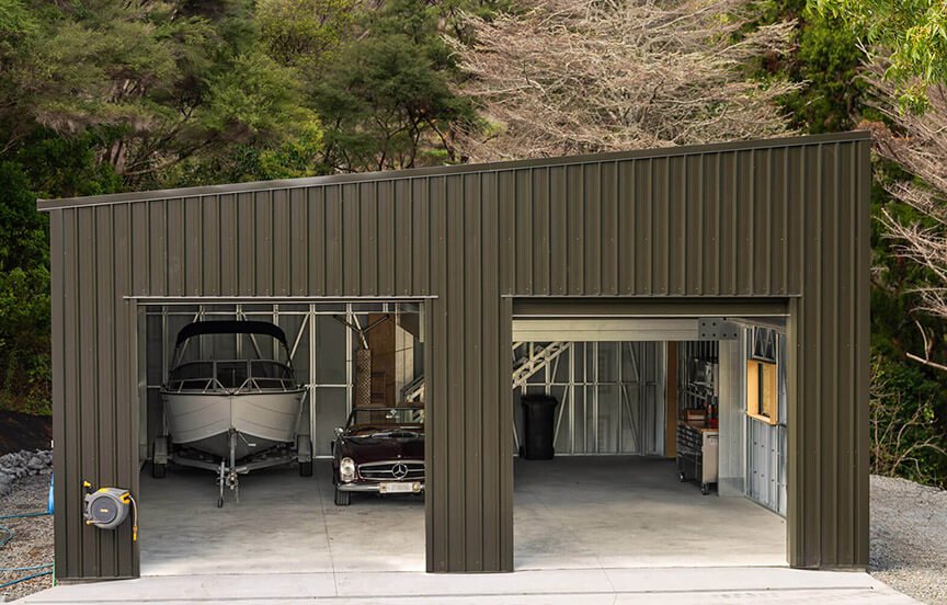 Matakana shed showcases RFS roll-formed products - Rollforming Services Ltd