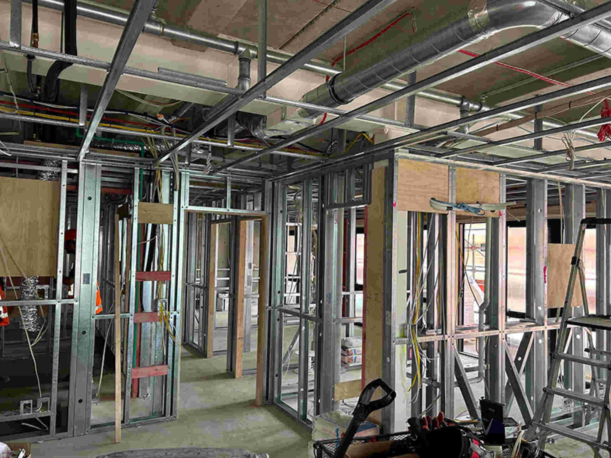 Large Auckland retirement village uses RFS internal framing