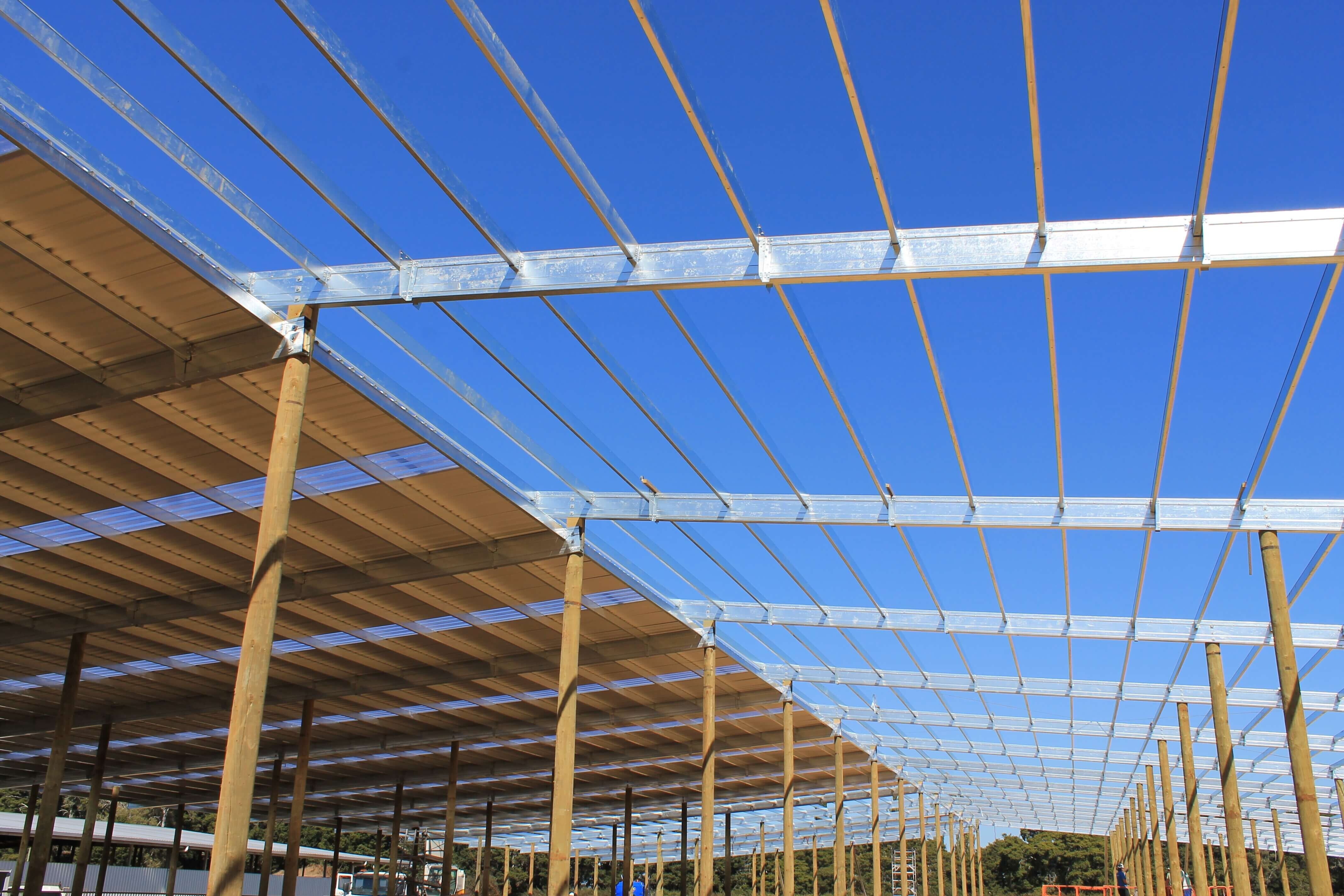 News Sheds4u, Goat shed, Bird Proof Purlins Rollforming Services