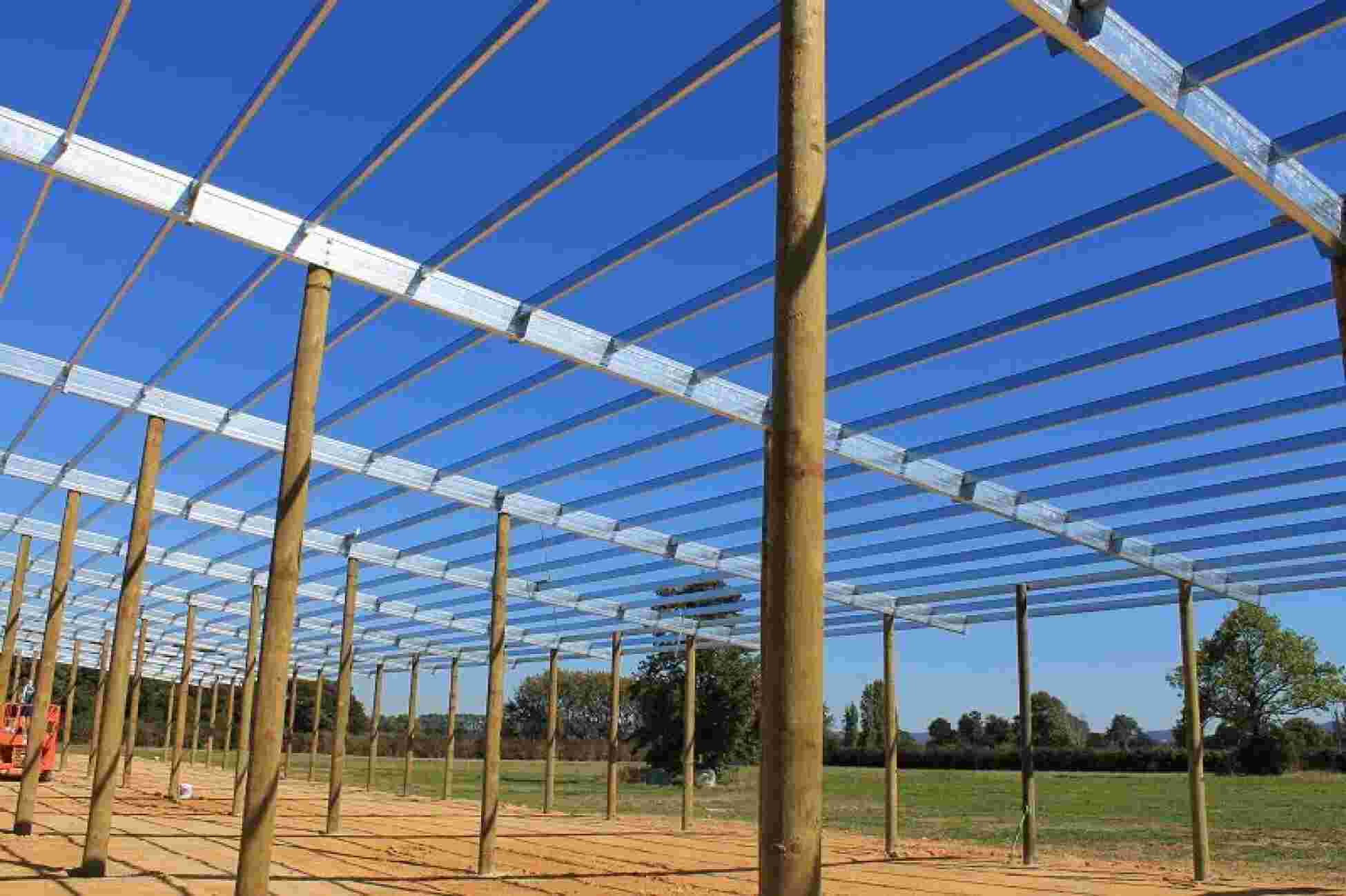 Sheds4u – Goat shed built with Bird Proof Purlins